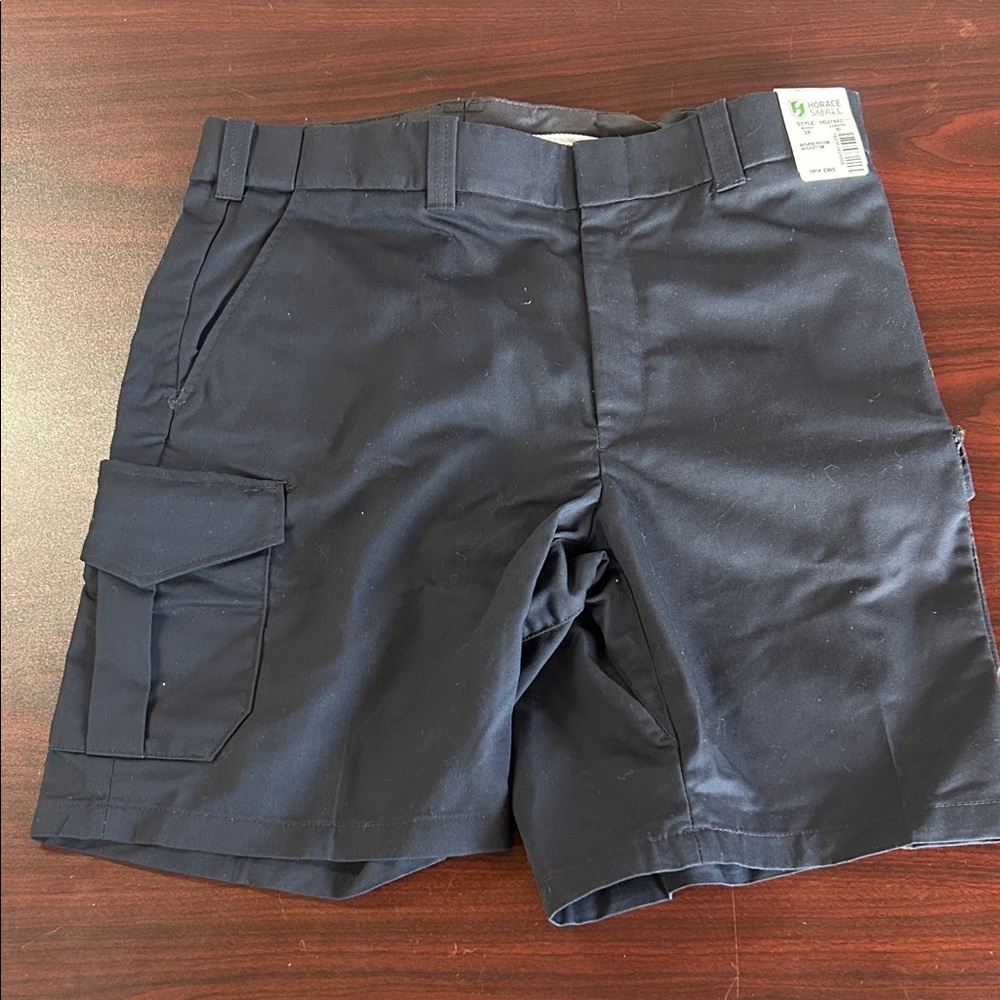 Classic Navy Cargo Shorts for Men